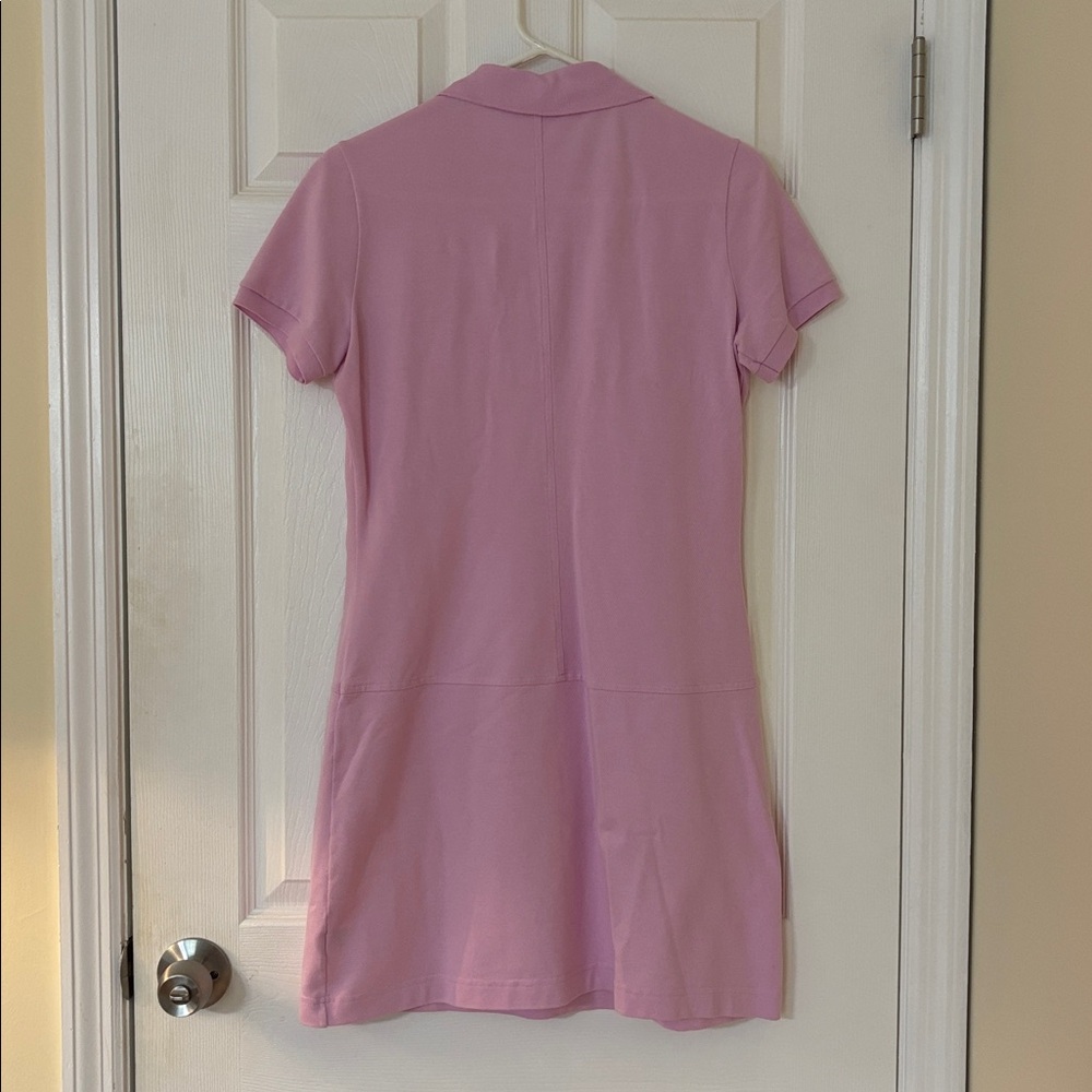 Lacoste Light Pink Polo Dress sz 42 (Large) - Picture 4 of 4